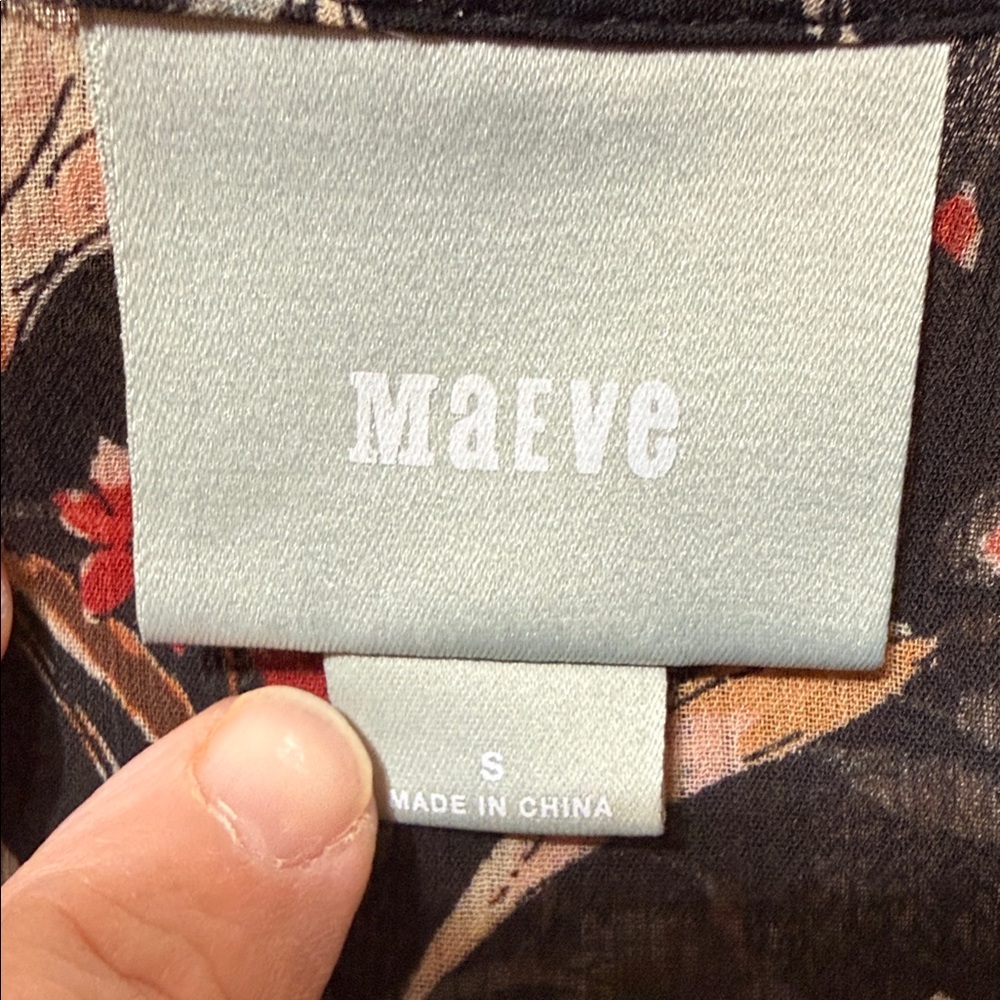 Maeve Multicolor Floral Blouse - Picture 2 of 9